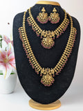 Antique Pink Drop Hanging bridal set