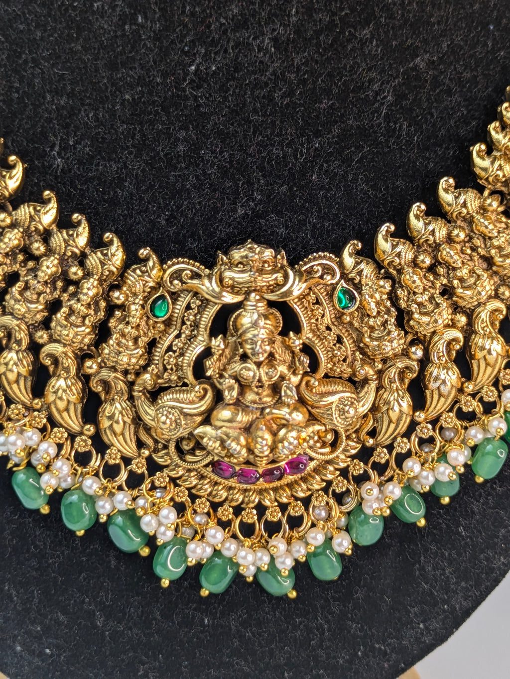 Elephant Lakshmi Necklace