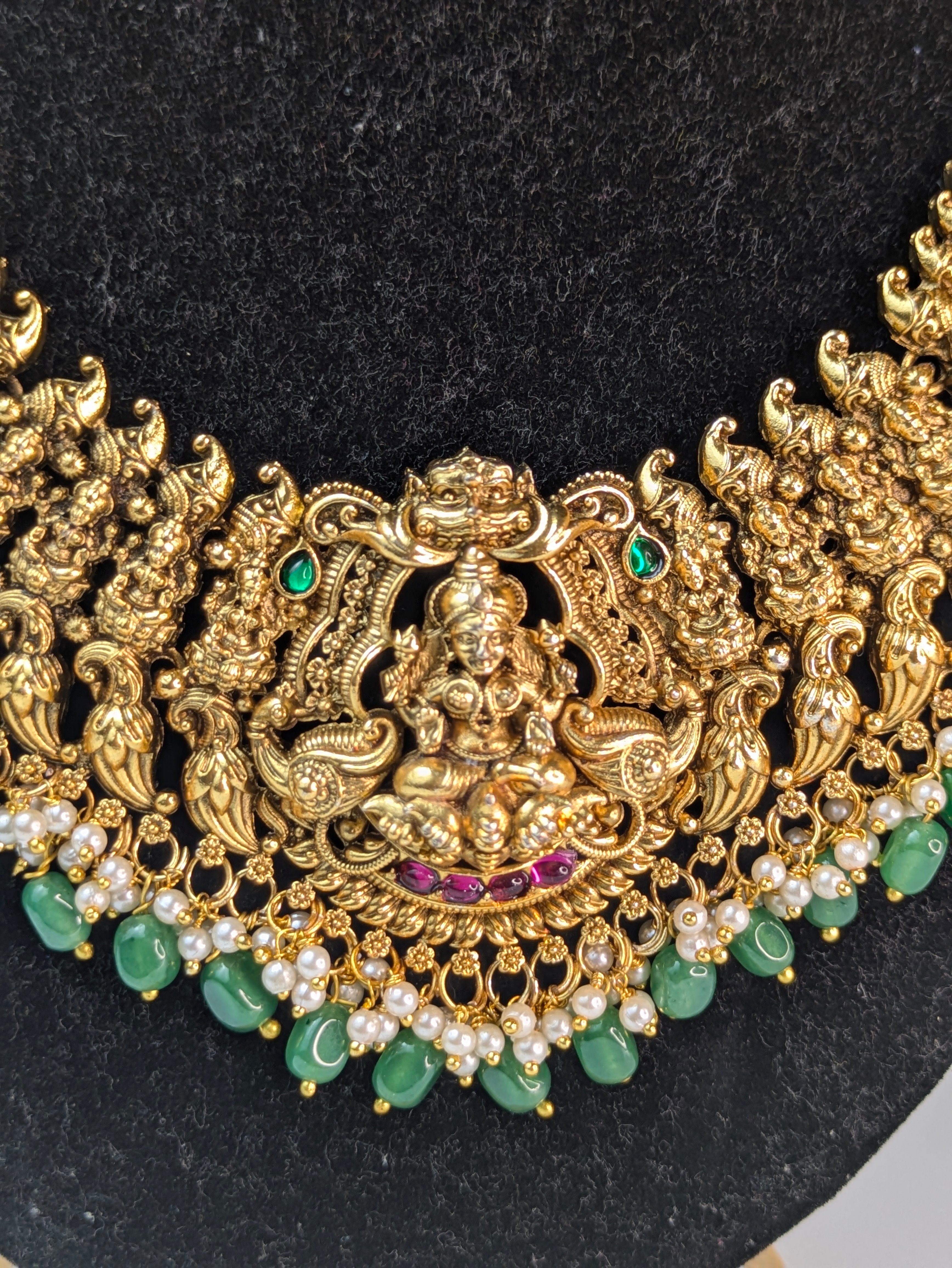Elephant Lakshmi Necklace