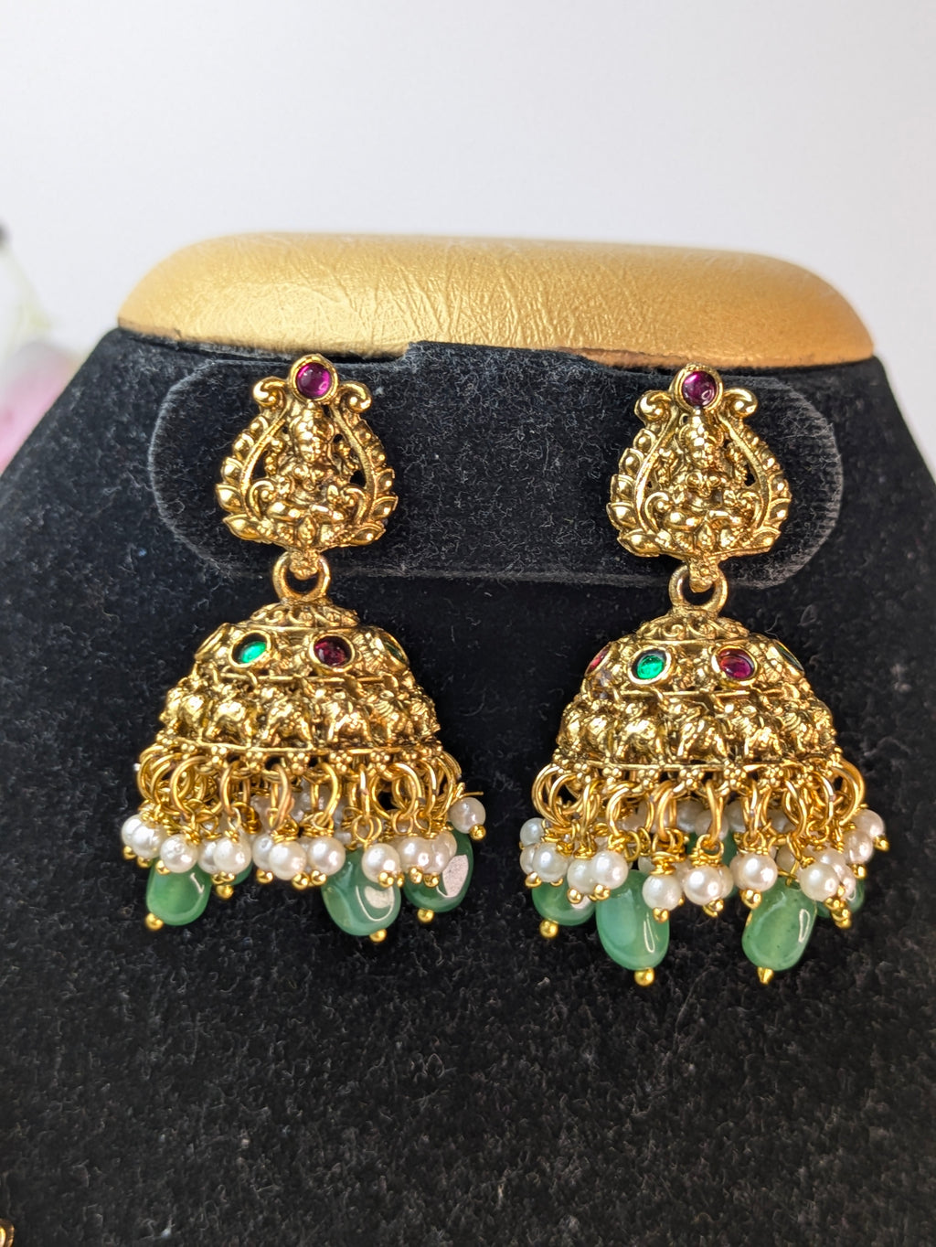 Elephant Lakshmi Necklace