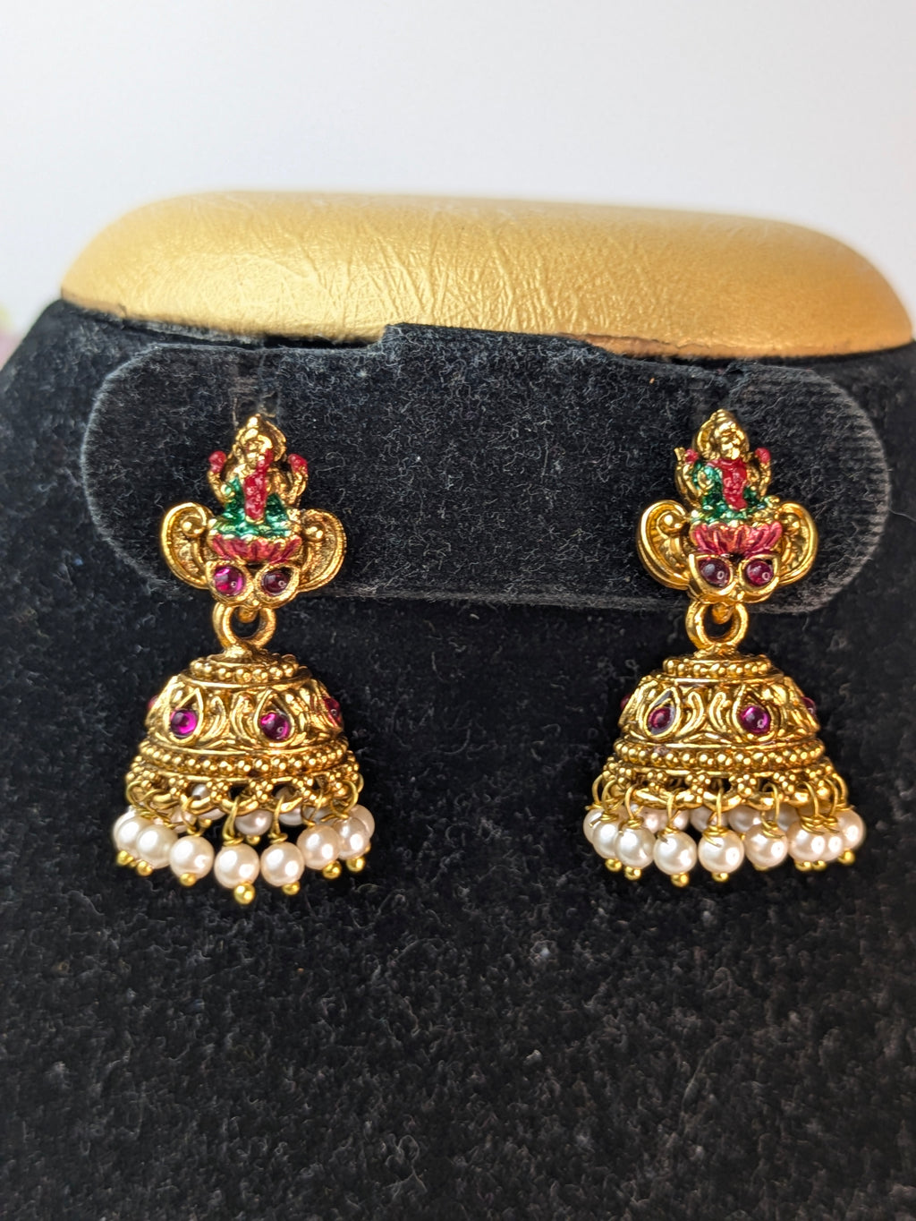 Traditional South Indian temple jewelry mid haram