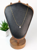 White stone pendant