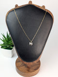 Minimalist Bow Pendant Chain