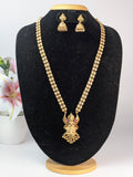 traditional South Indian temple jewelry set