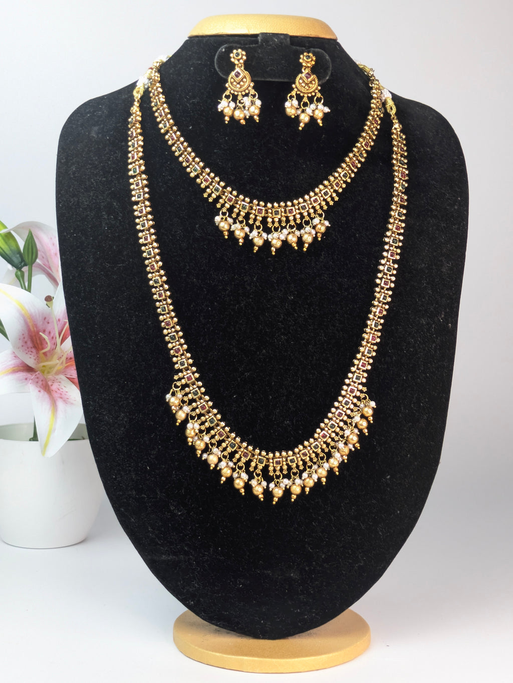 traditional Kemp Stone Bridal Set