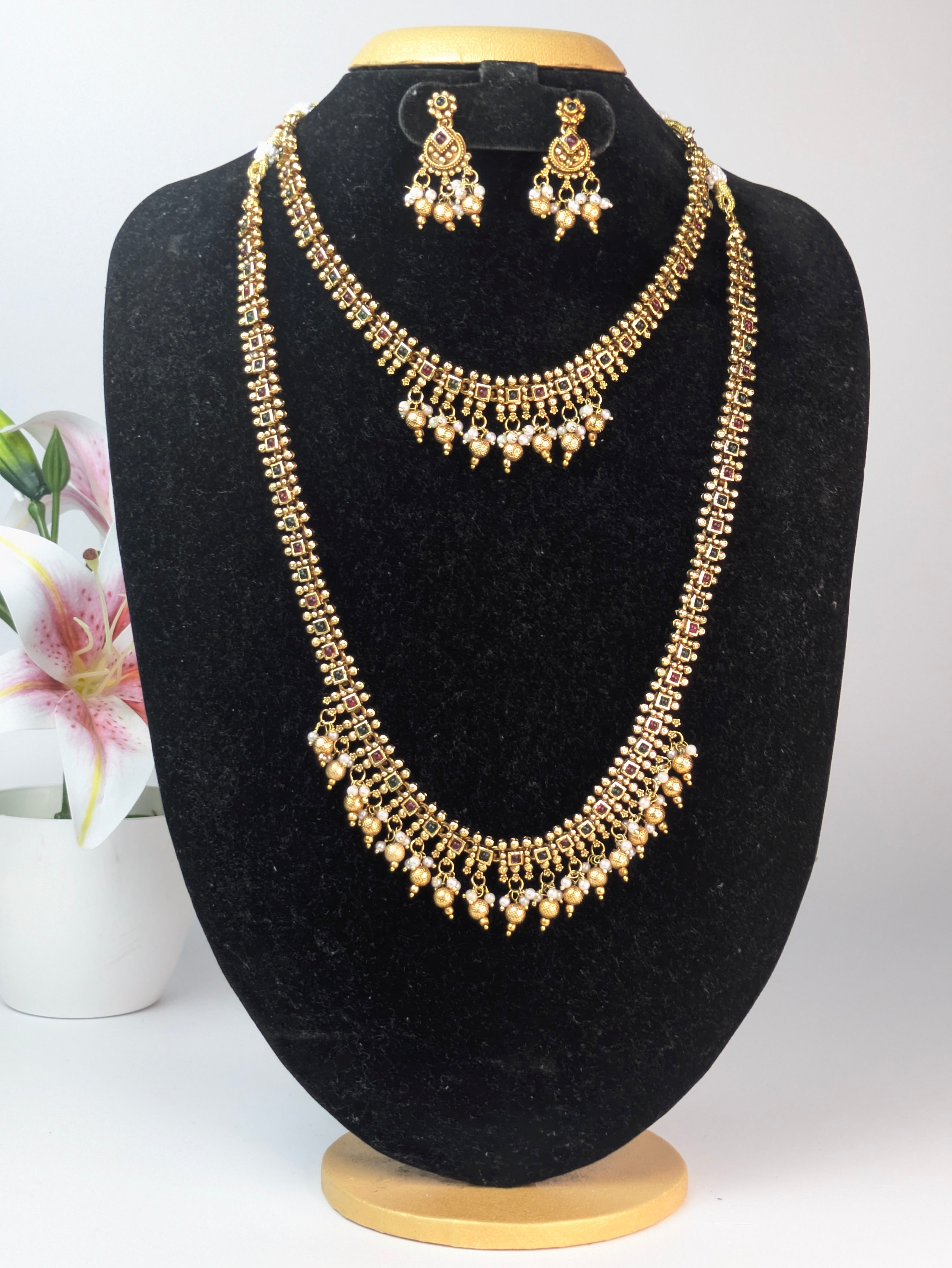 traditional Kemp Stone Bridal Set