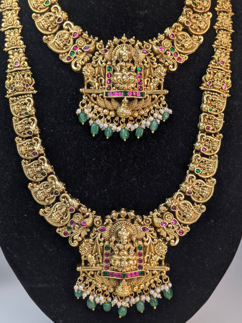 Traditional South Indian Mango Lakshmi Bridal Combo