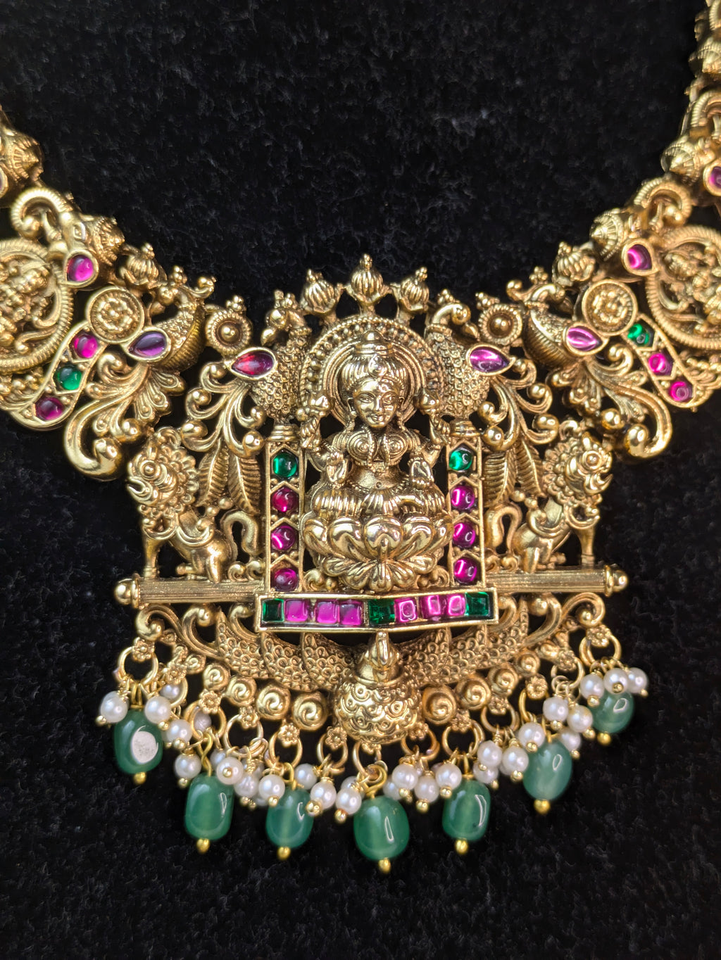 Traditional South Indian Mango Lakshmi Bridal Combo