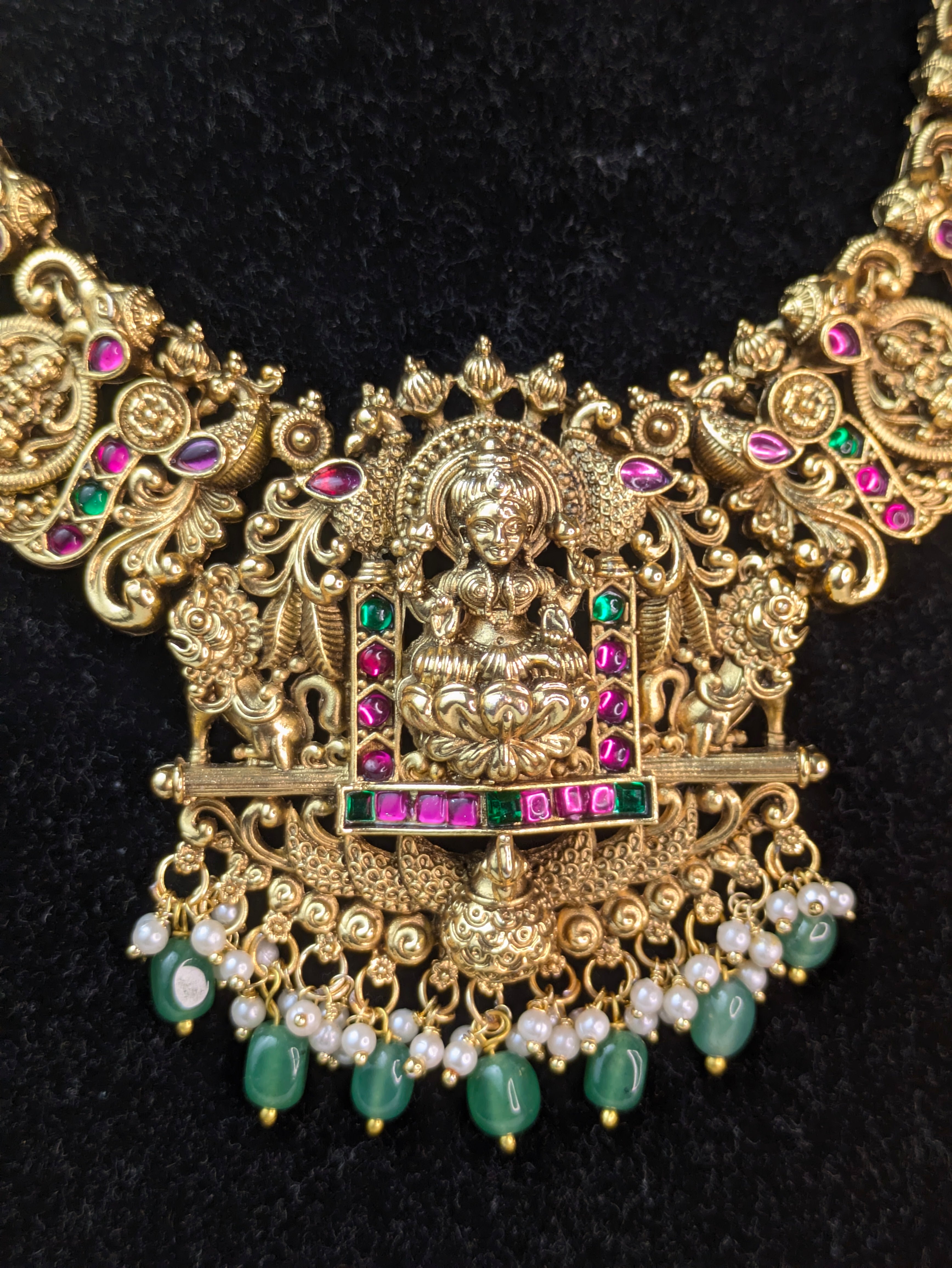 Traditional South Indian Mango Lakshmi Bridal Combo