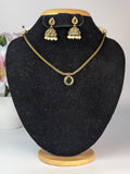 Minimalist Attigai with jhumka