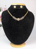 Victorian-Style Choker Set-Violet