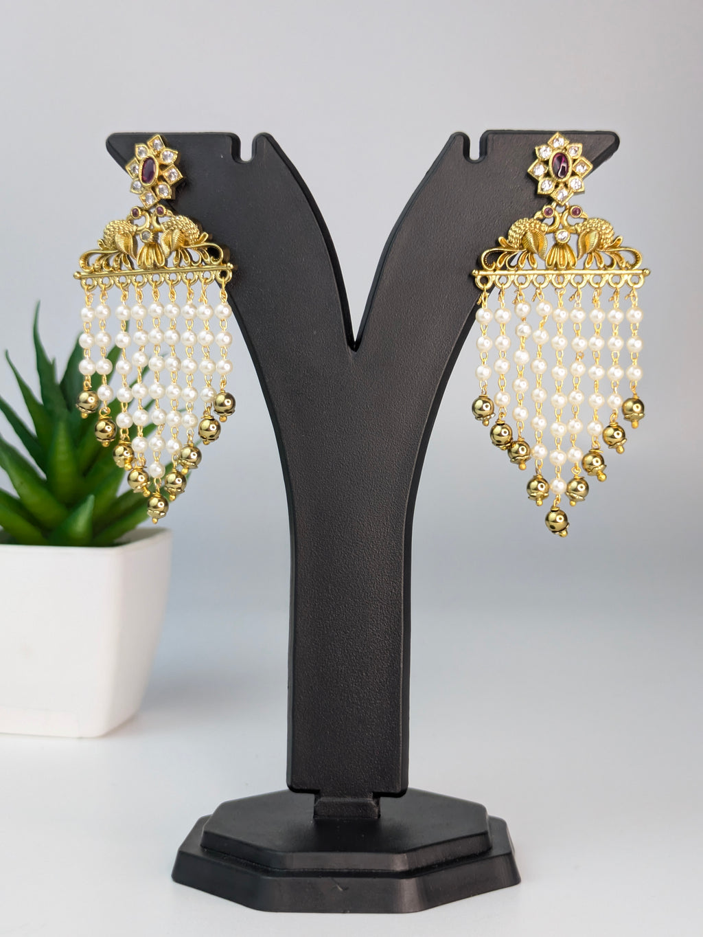 Dangler earrings