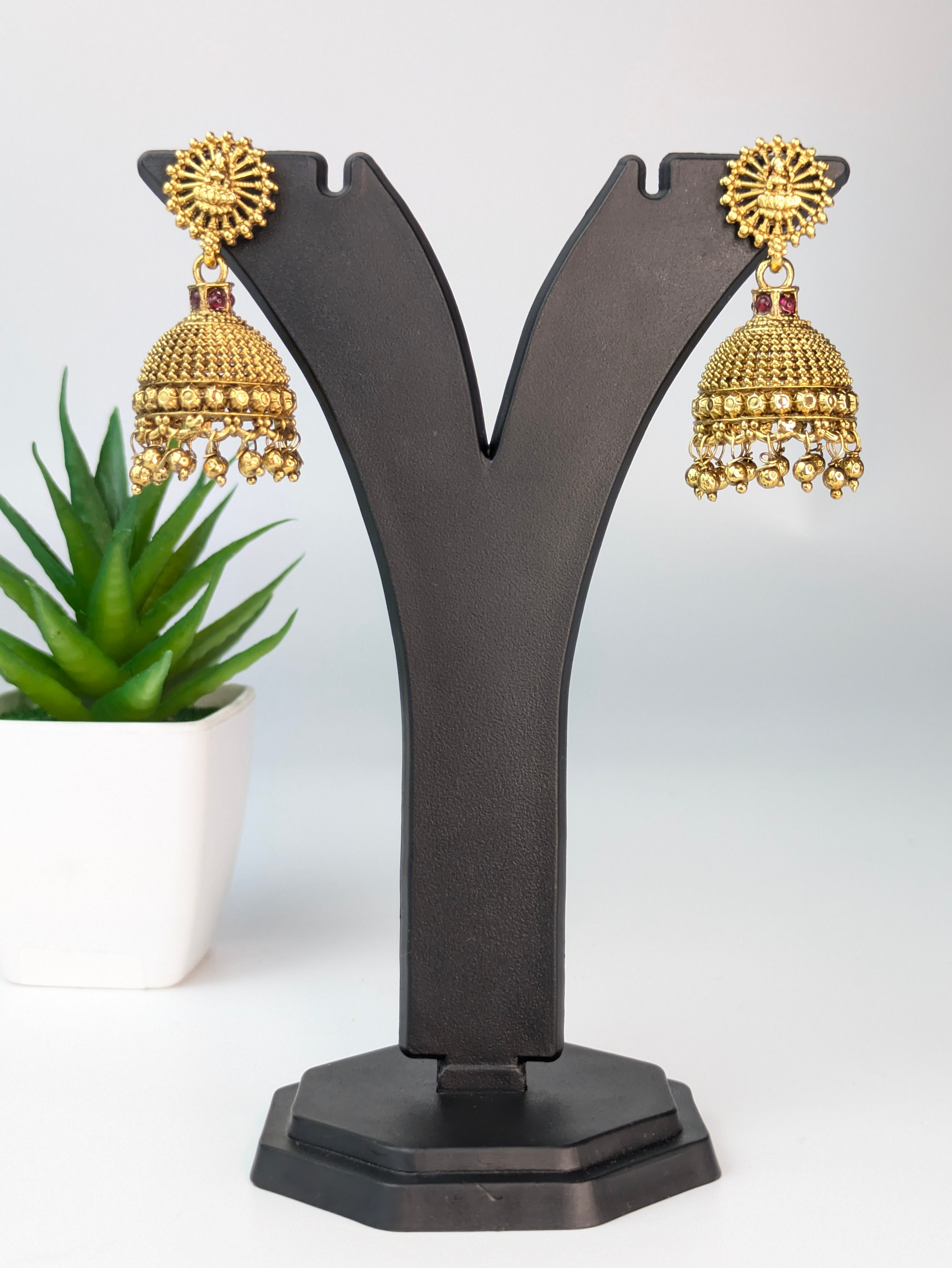 Antique Lakshmi Jhumka