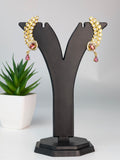 Leaf Stud-Pink