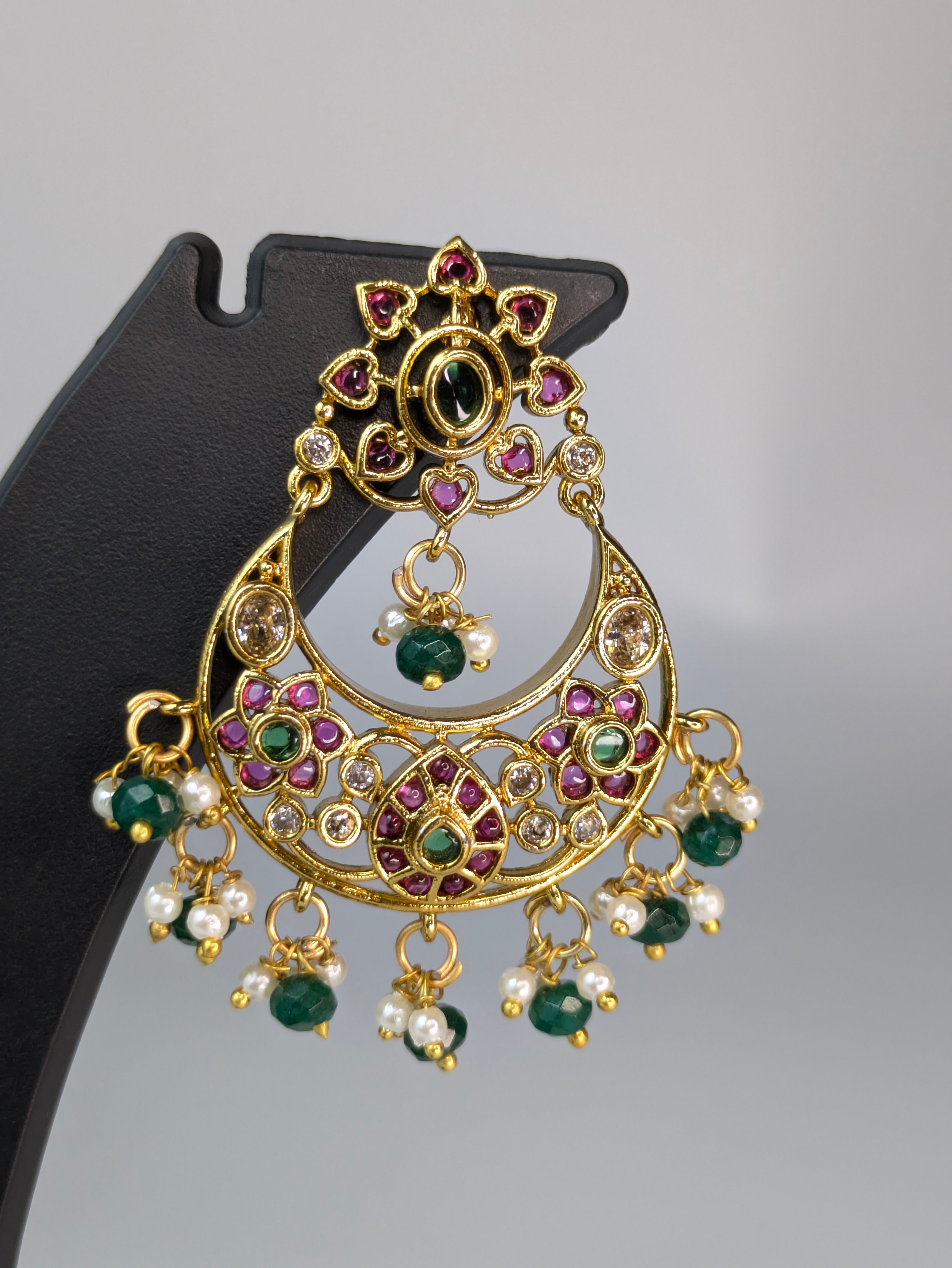 Traditional Chandbali earring