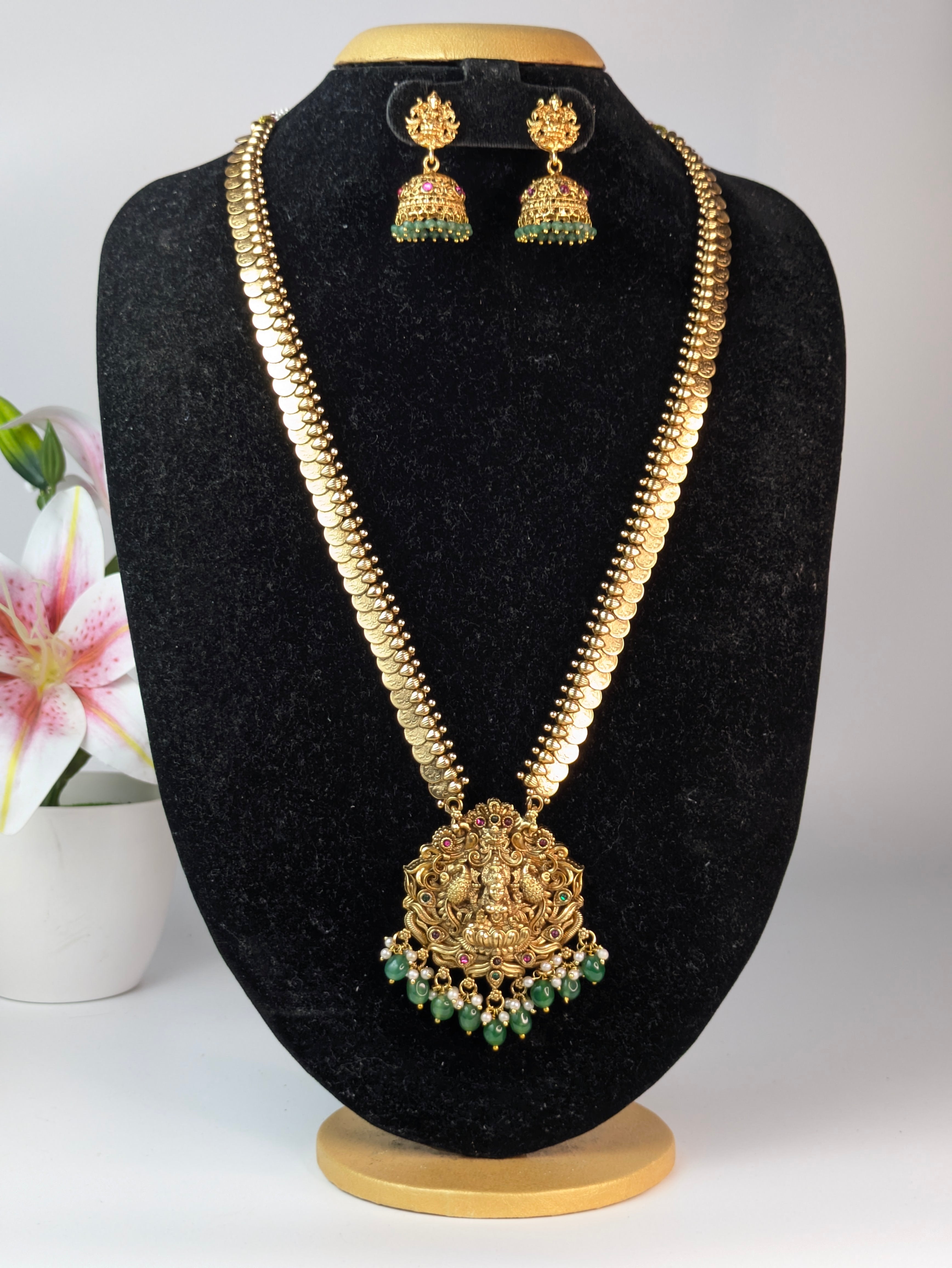 Coin Chain Temple Haram set-Green