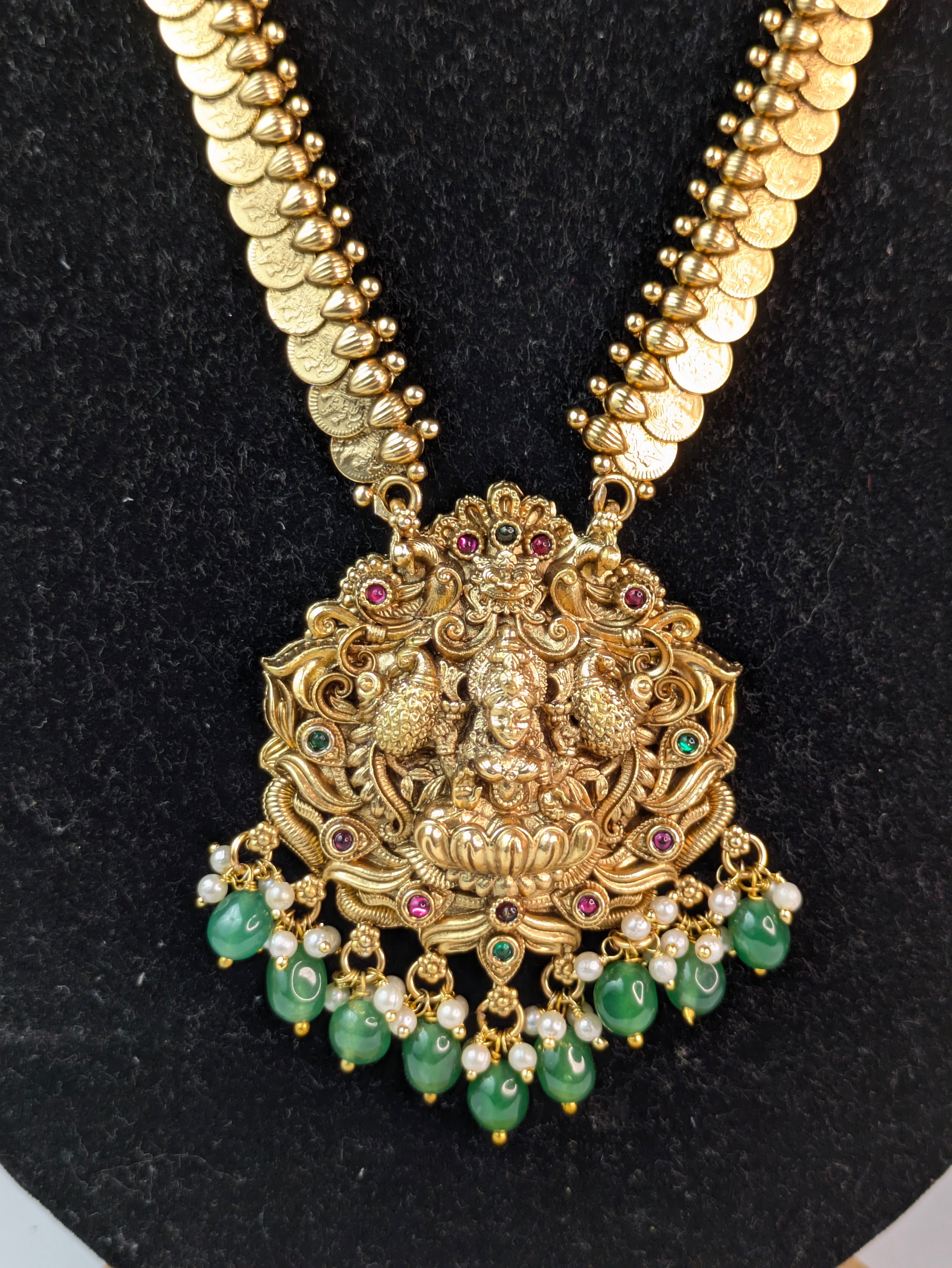 Coin Chain Temple Haram set-Green
