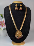 Lakshmi Coin Haram-Maroon