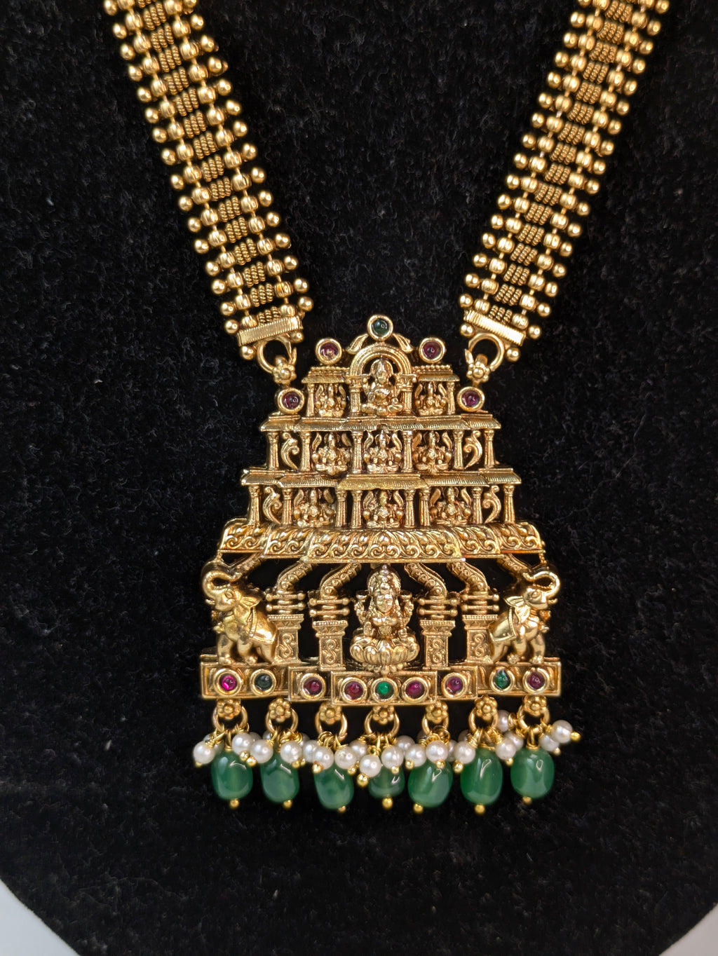 South Indian temple haram-Green