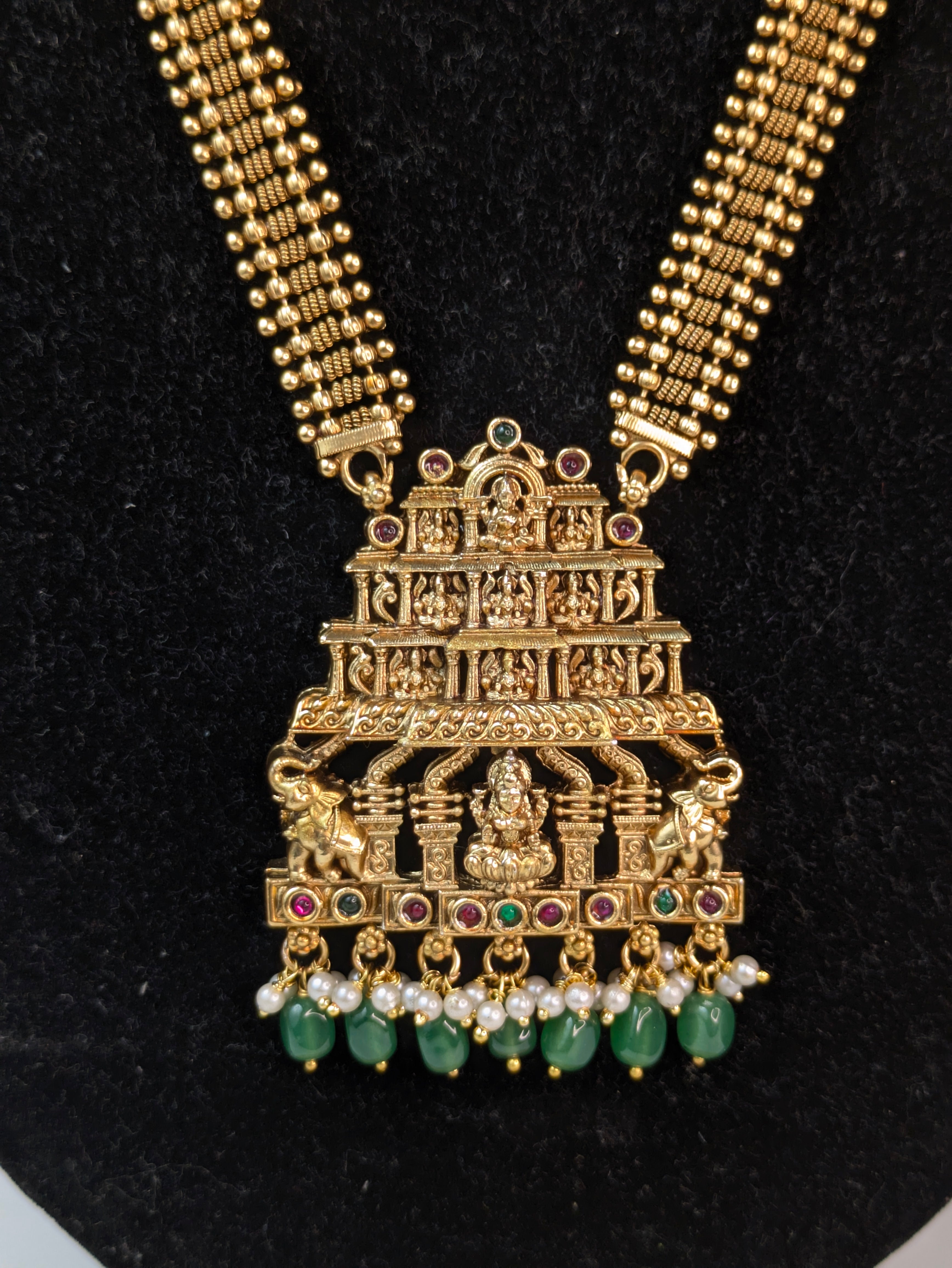 South Indian temple haram-Green