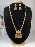 Goddess Lakshmi pendant long haram