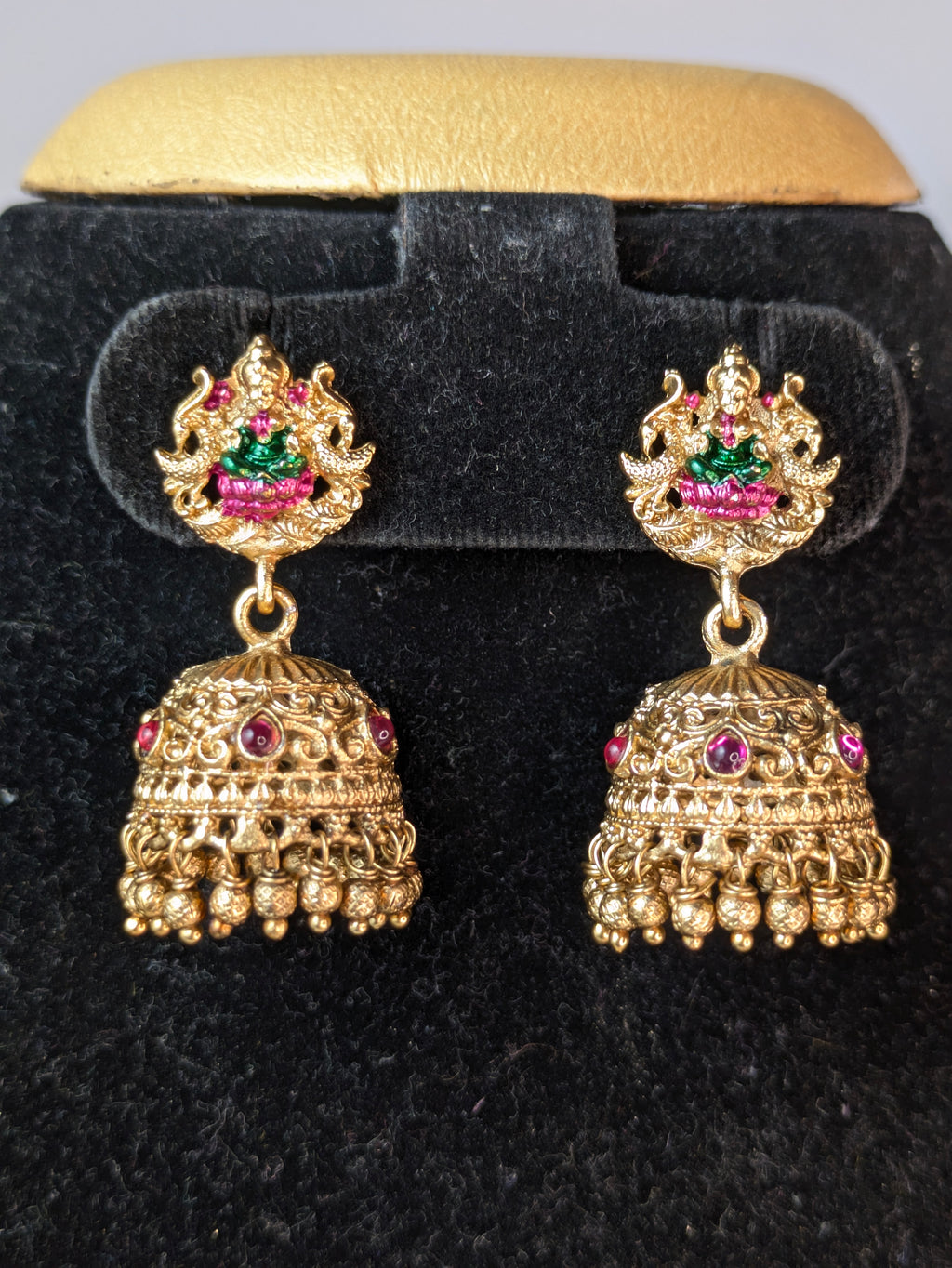 Goddess Lakshmi pendant long haram