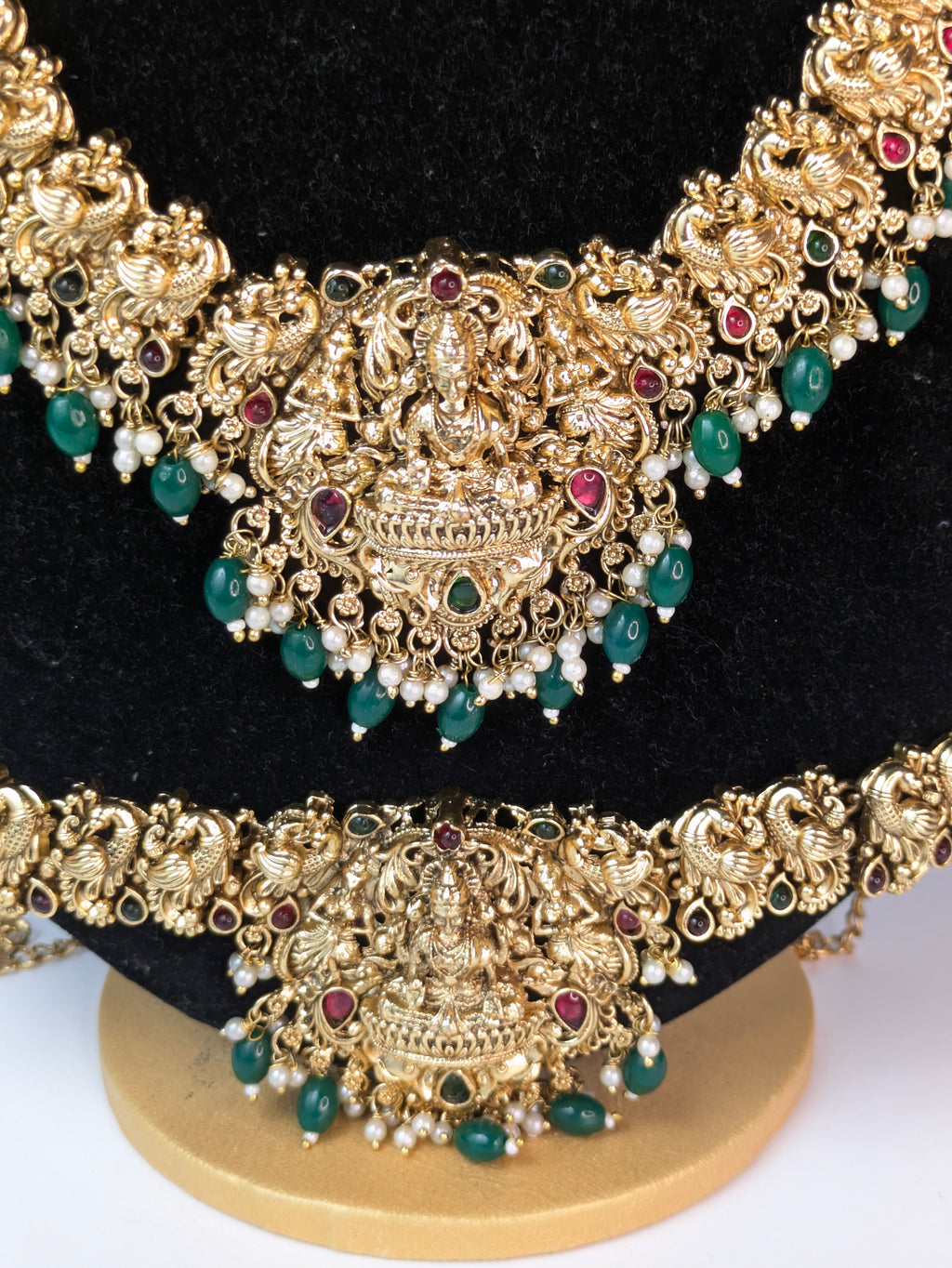 Traditional South Indian temple bridal full set