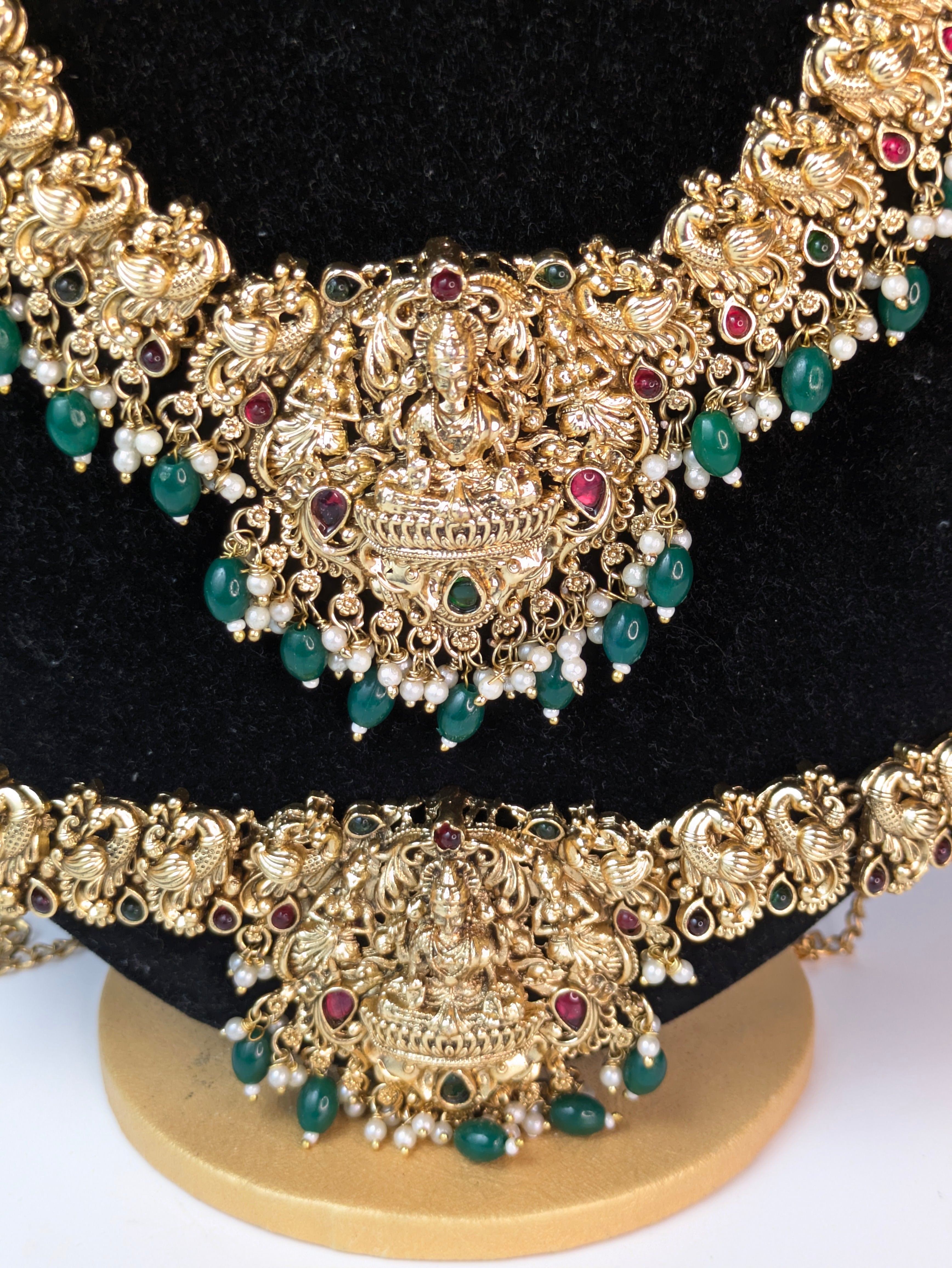 Traditional South Indian temple bridal full set