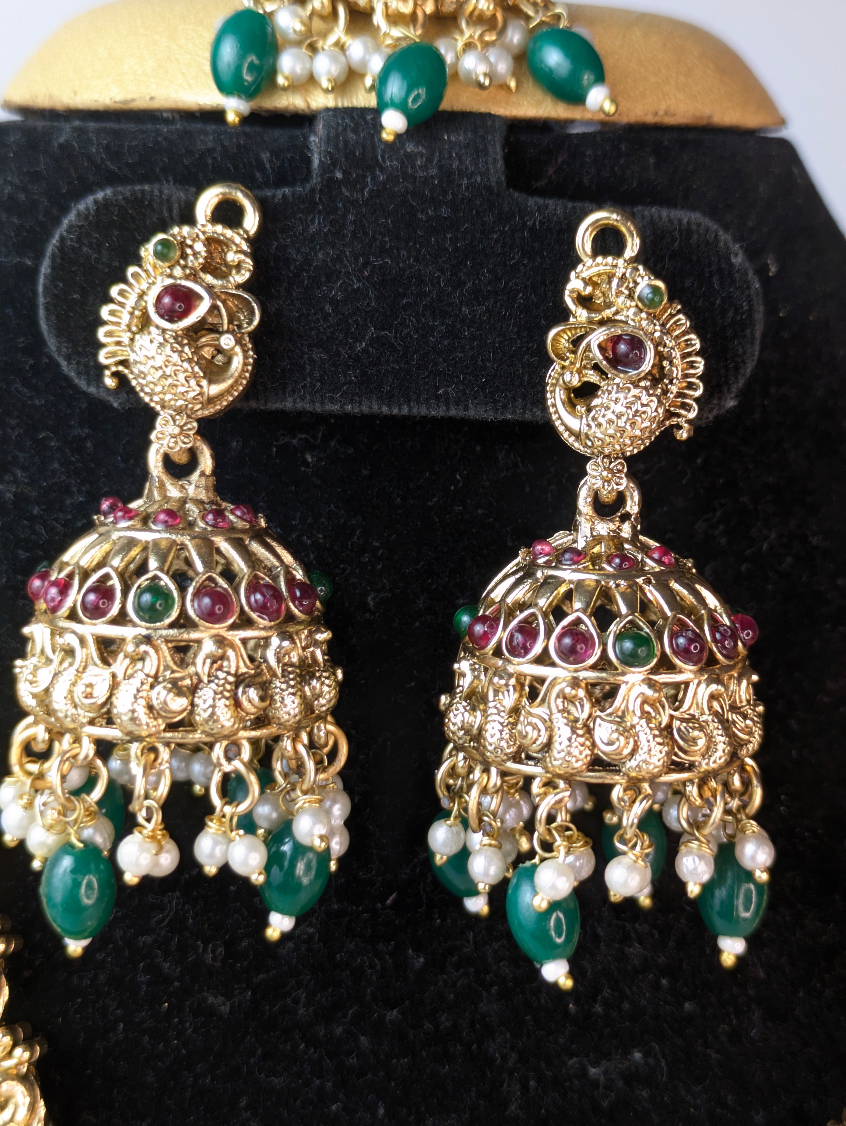 Traditional South Indian temple bridal full set