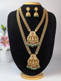 Traditional Indian temple bridal set