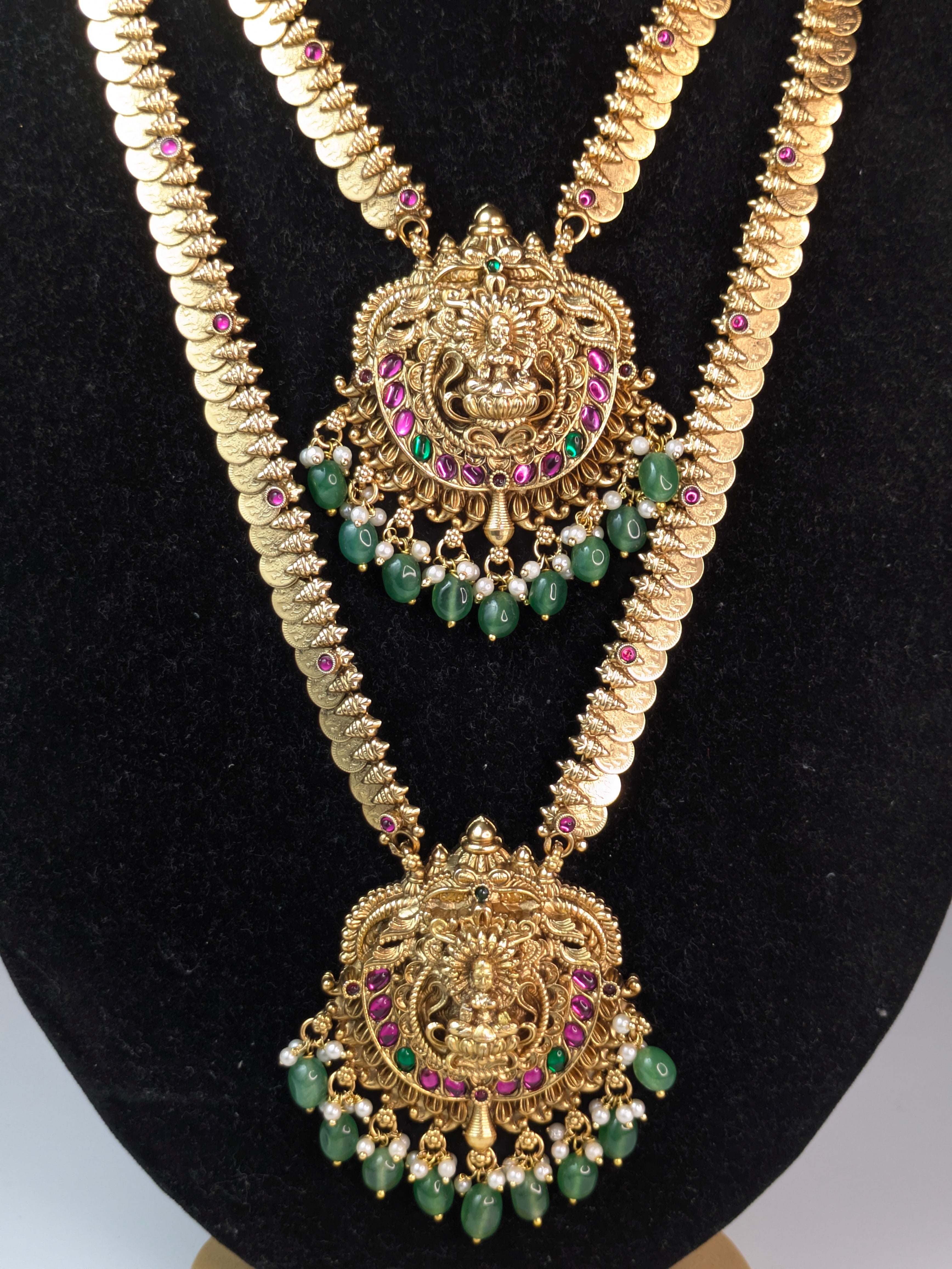 Traditional Lakshmi Coin Bridal Set