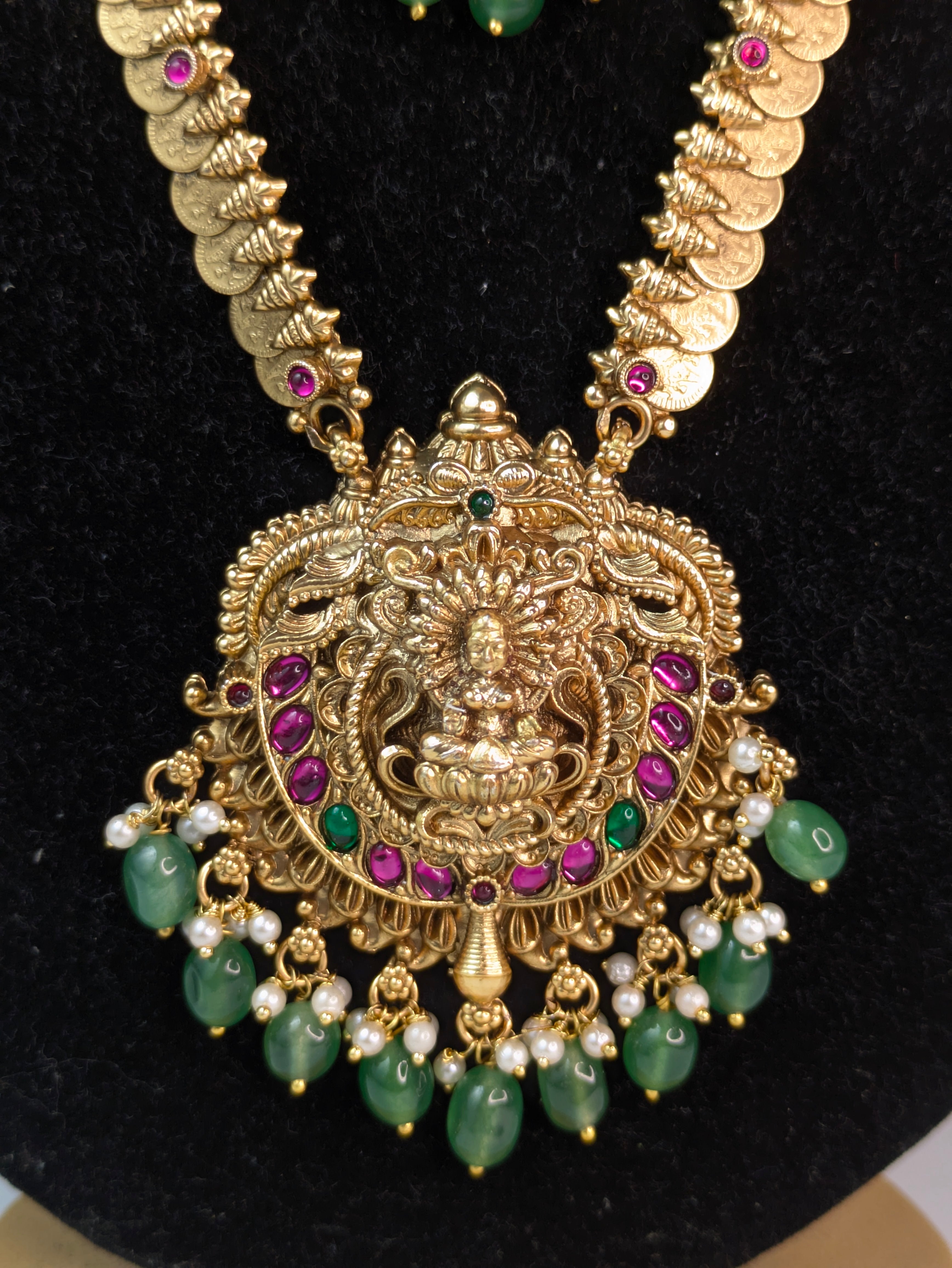 Traditional Lakshmi Coin Bridal Set