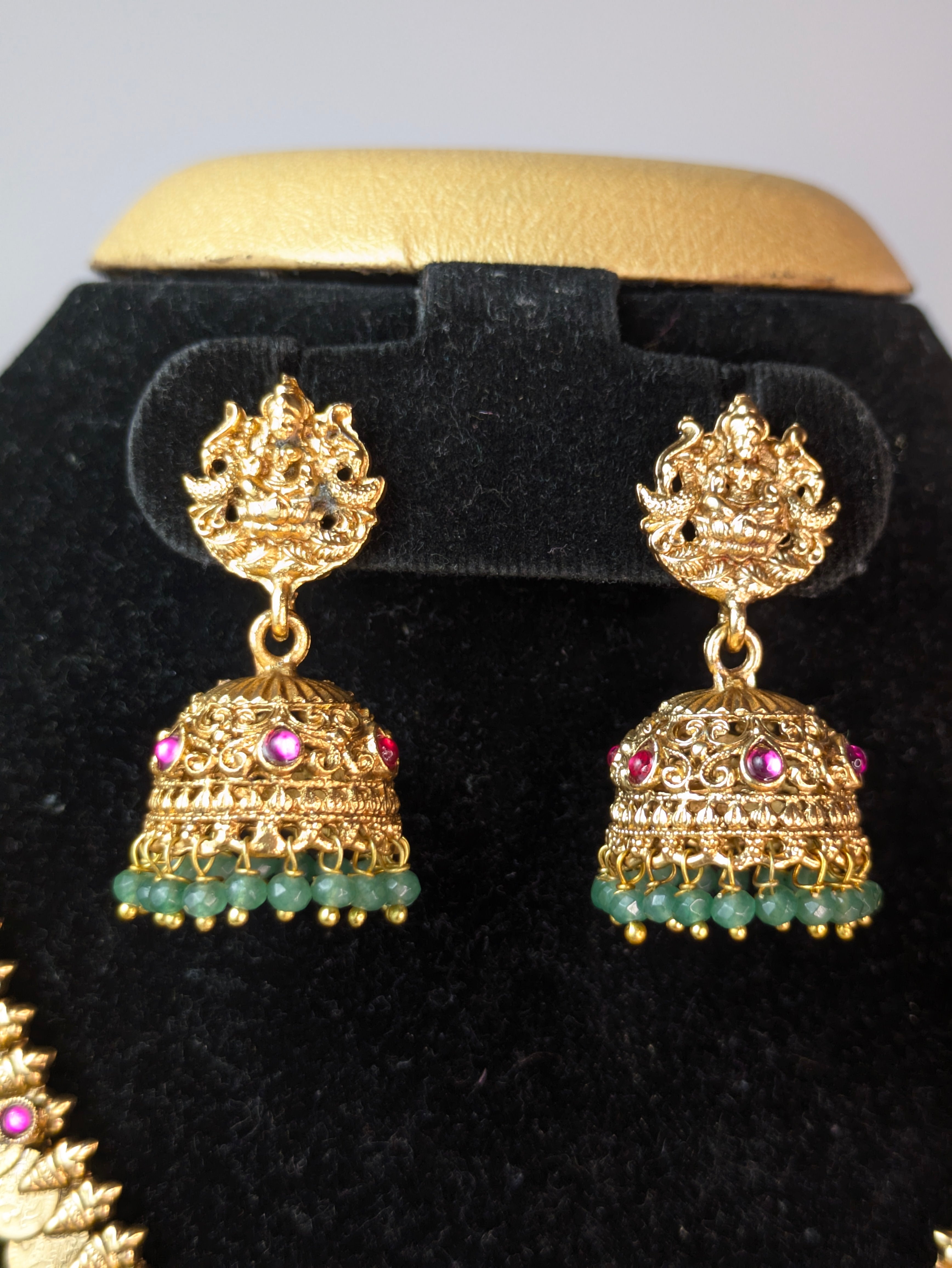 Traditional Lakshmi Coin Bridal Set