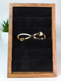 Open-cuff bypass bangle / Hinged Kada