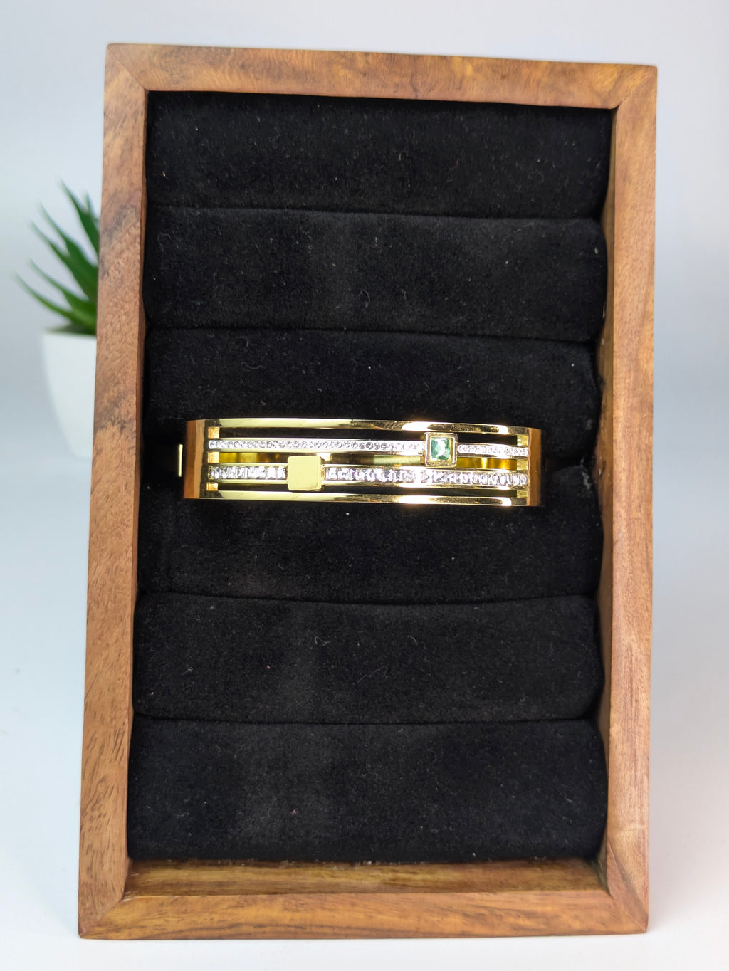 Openable statement cuff bangle