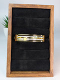 Openable statement cuff bangle