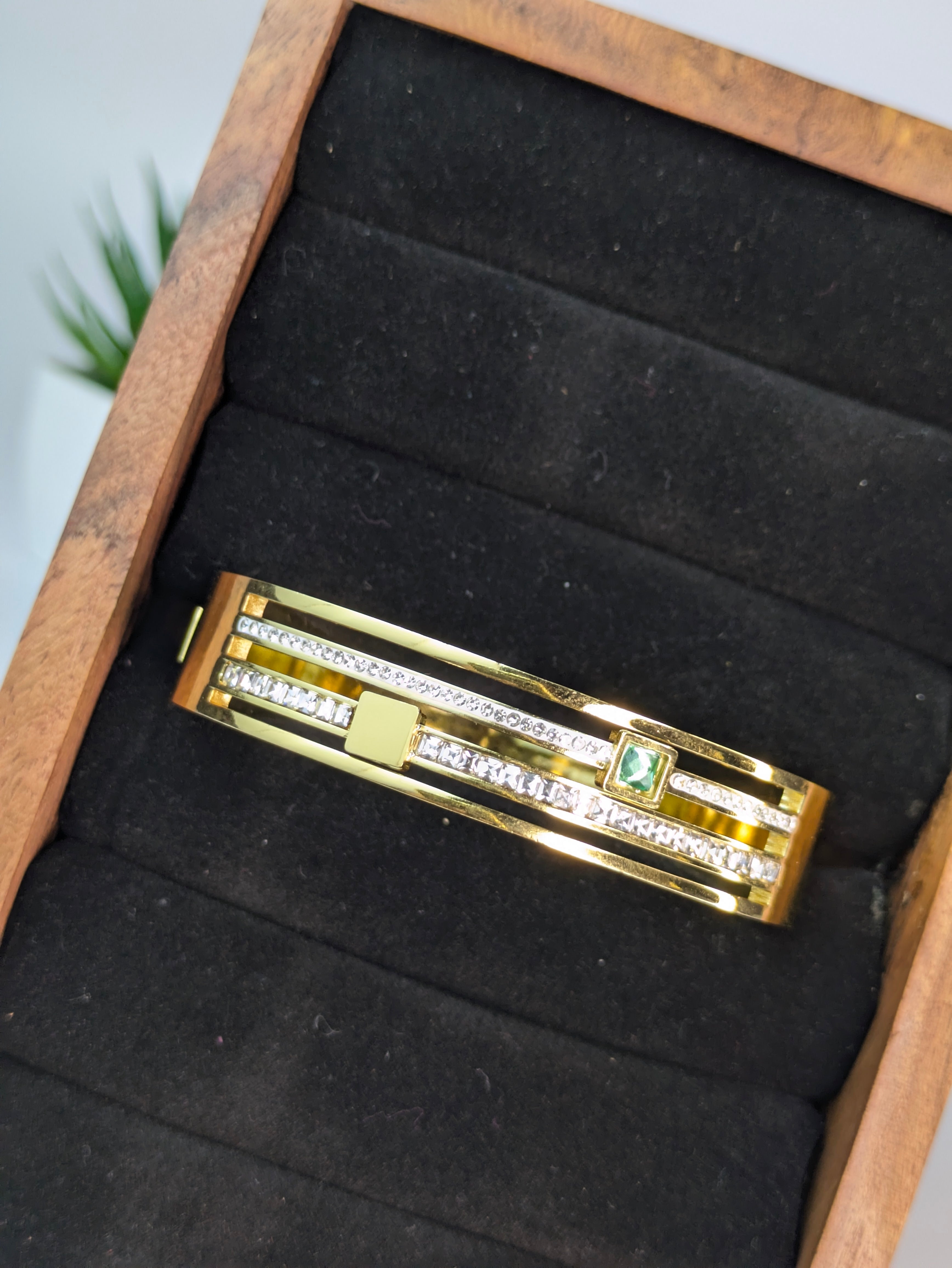 Openable statement cuff bangle