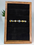 Evil Eye Beads Bangle-Thin size