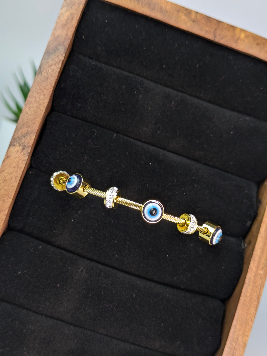 Evil Eye Beads Bangle