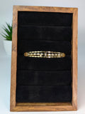 Triple-Band Layout Bangle