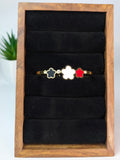 Multi Color Flower Bangle