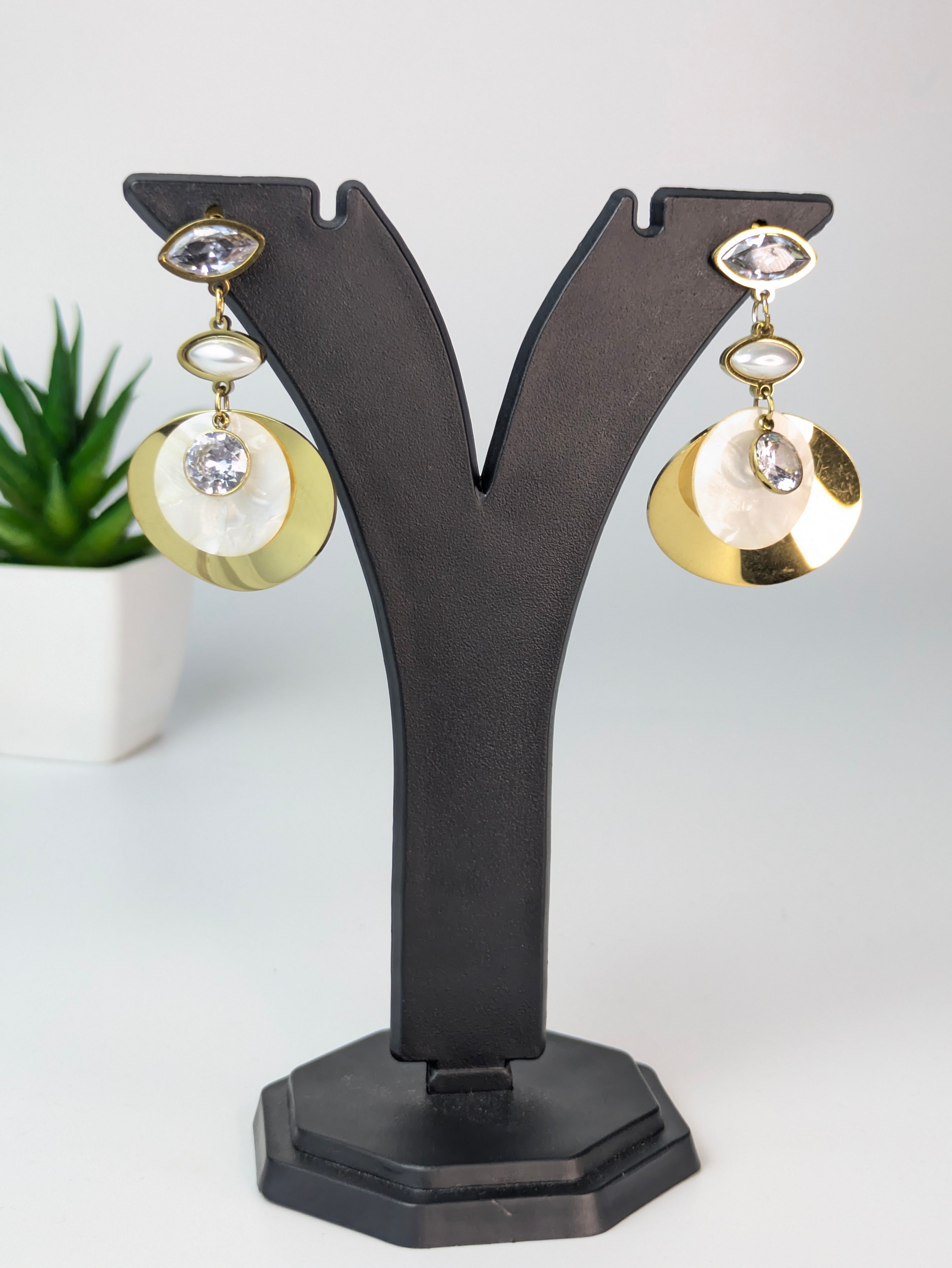 Dangler earrings