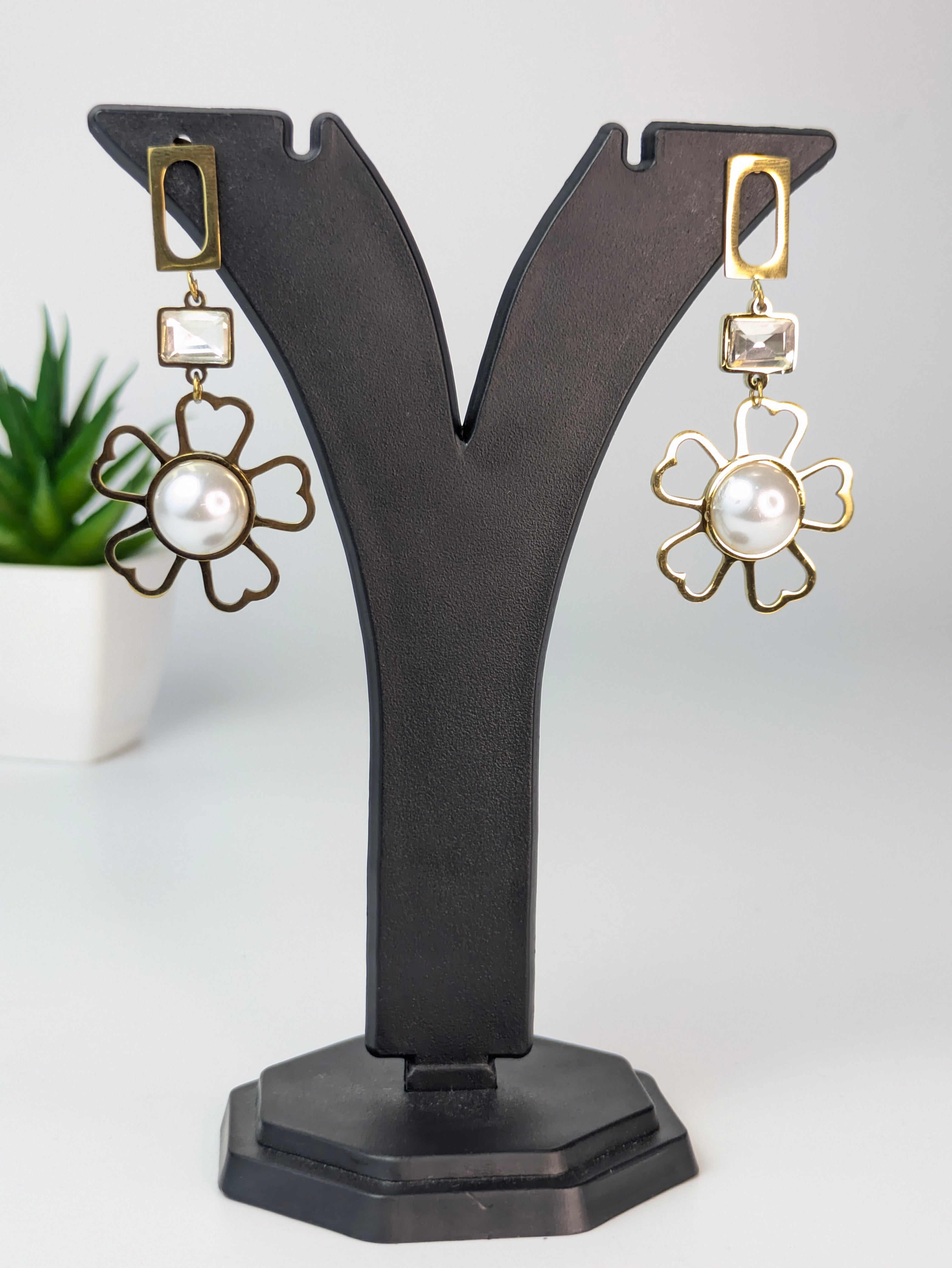 Dangler earrings