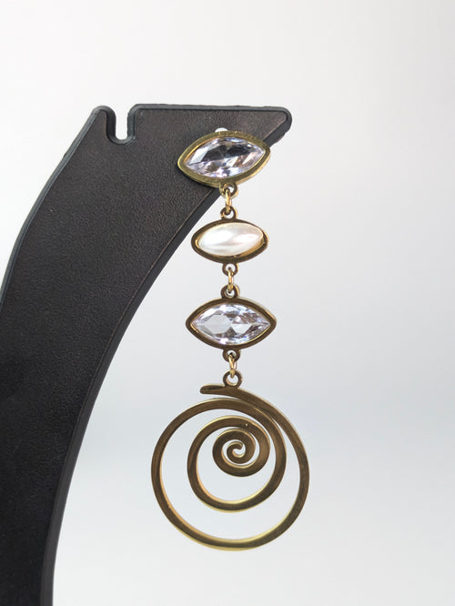 Classic Eye Stone Earring