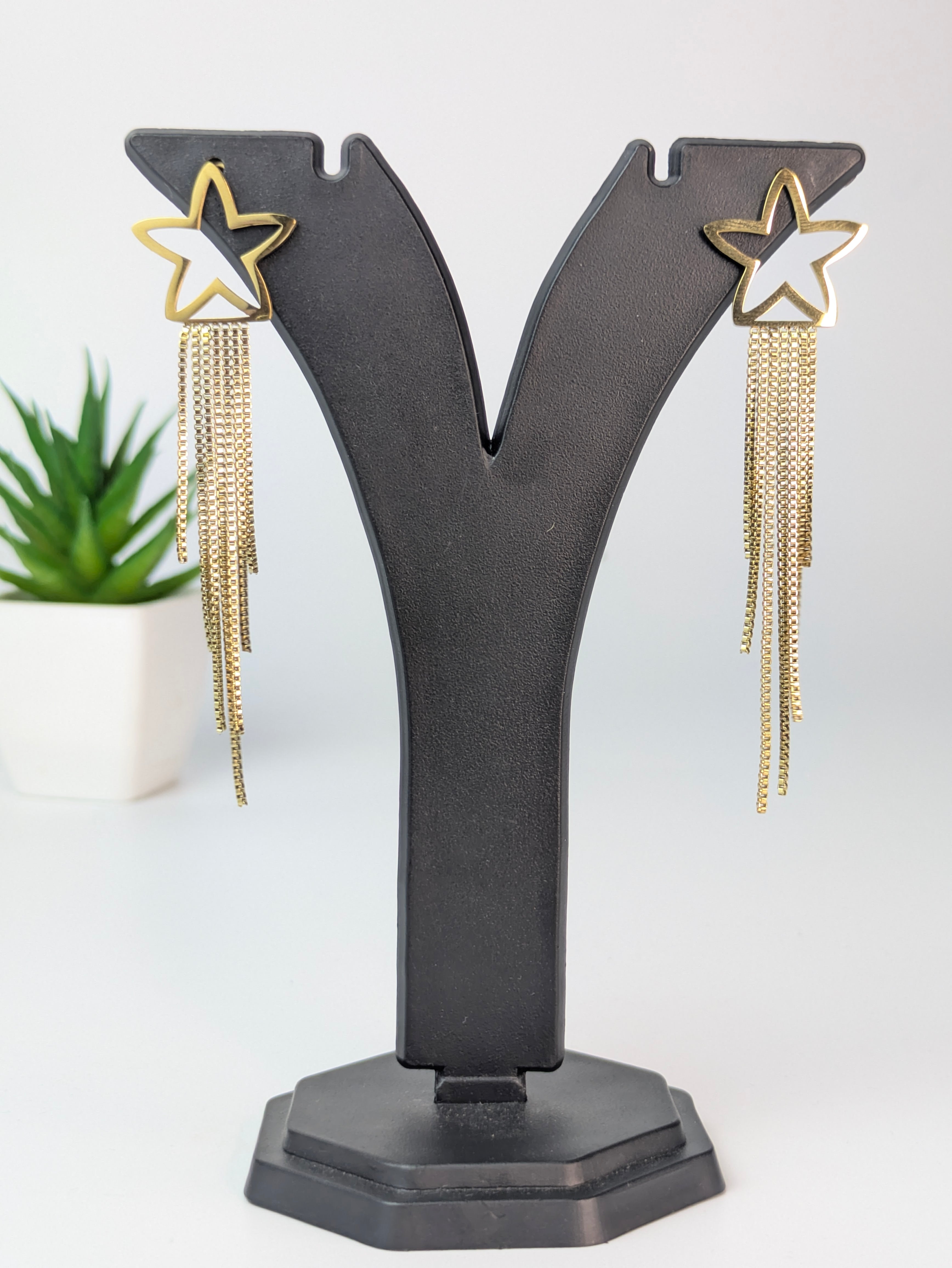 Shooting star earring