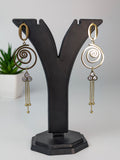 Spiral earrings