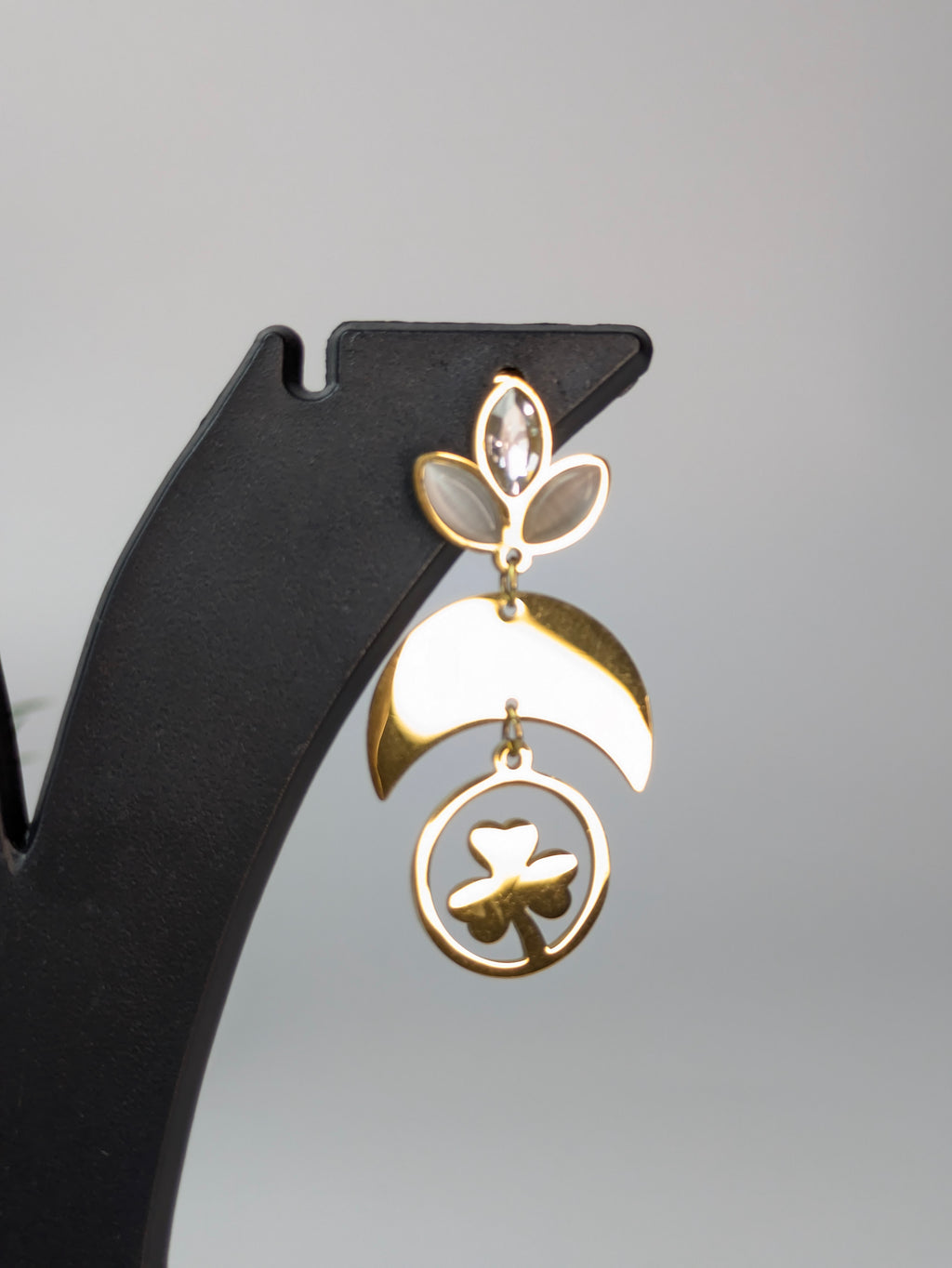 Half moon earring