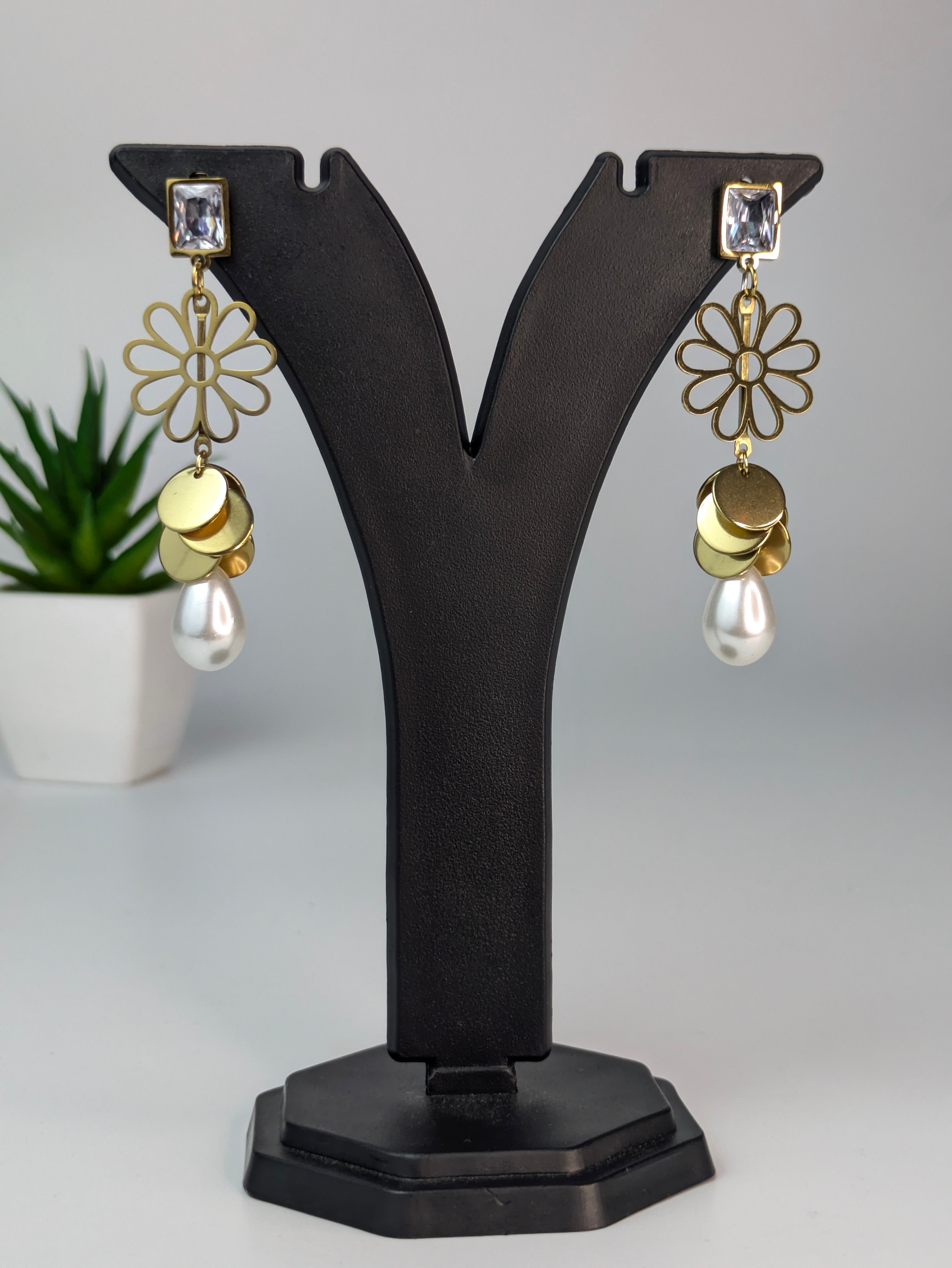 Korean-style earring