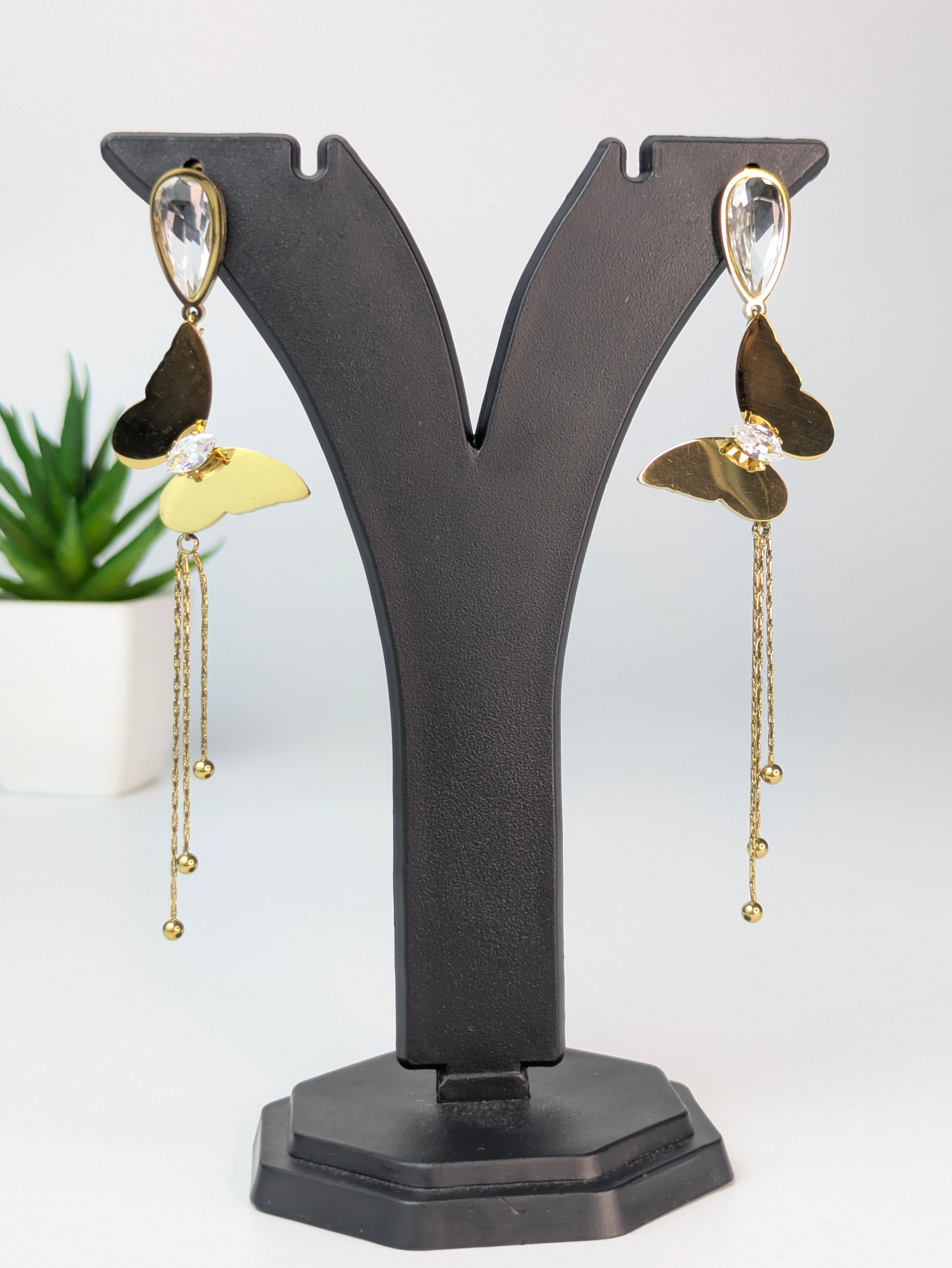 Butterfly earring