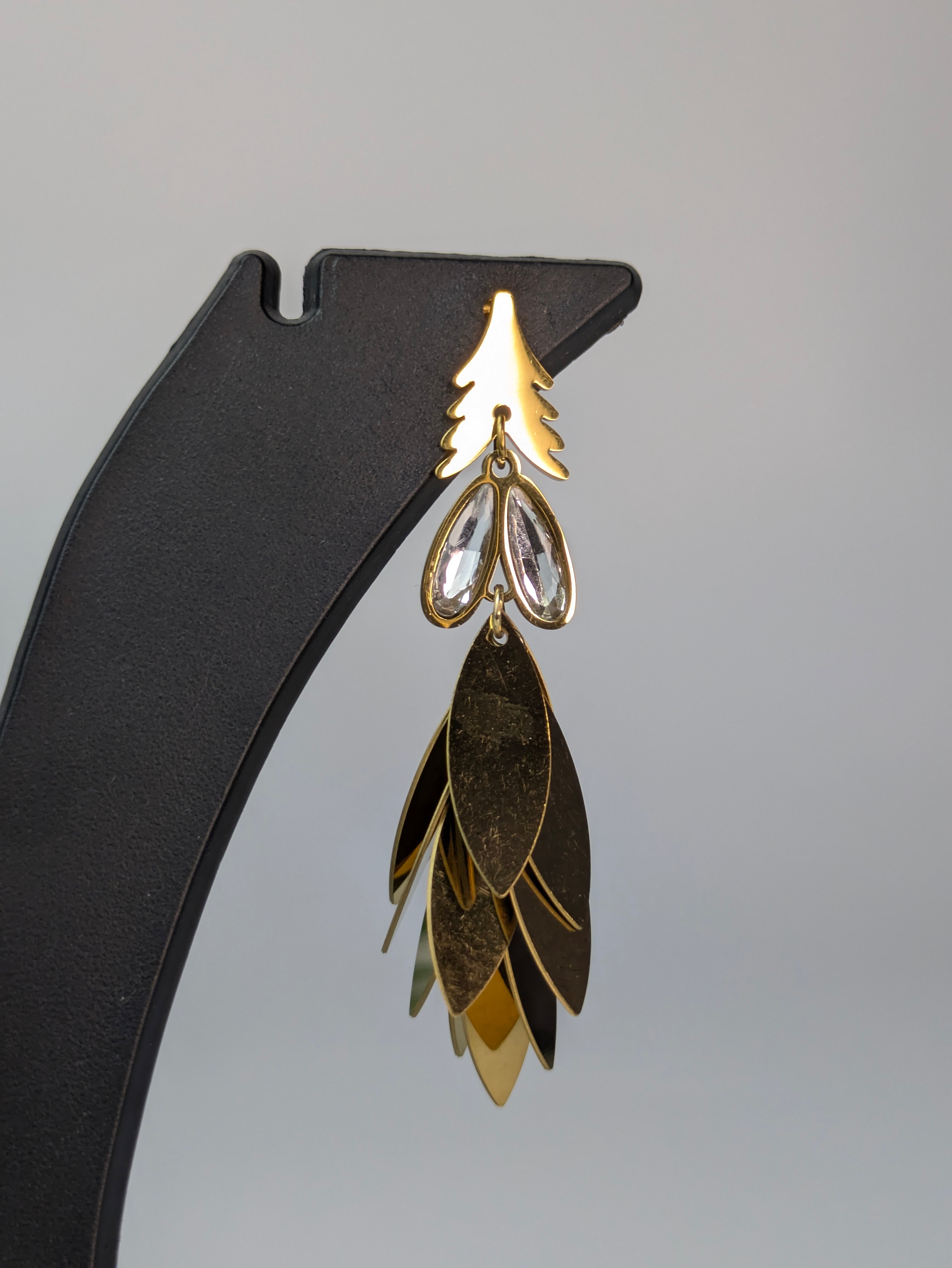 Leaves earring